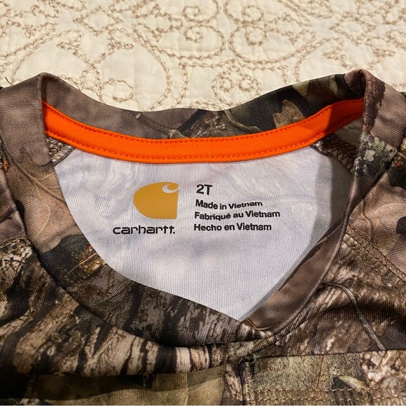 Carhartt Boys 2T Short Sleeve Shirt - Picture 2 of 7
